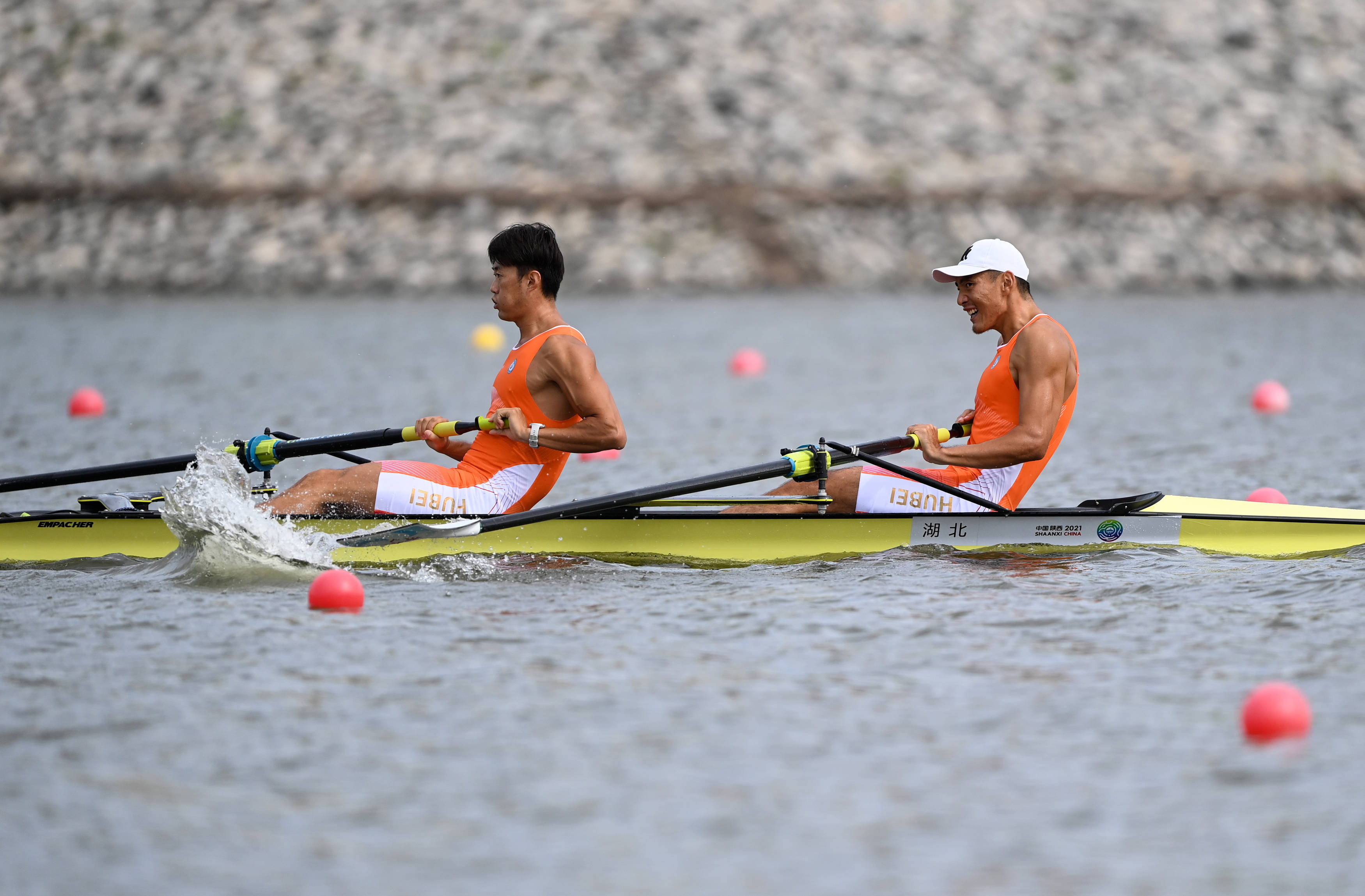 意大利选手在赛艇比赛中取得好成绩