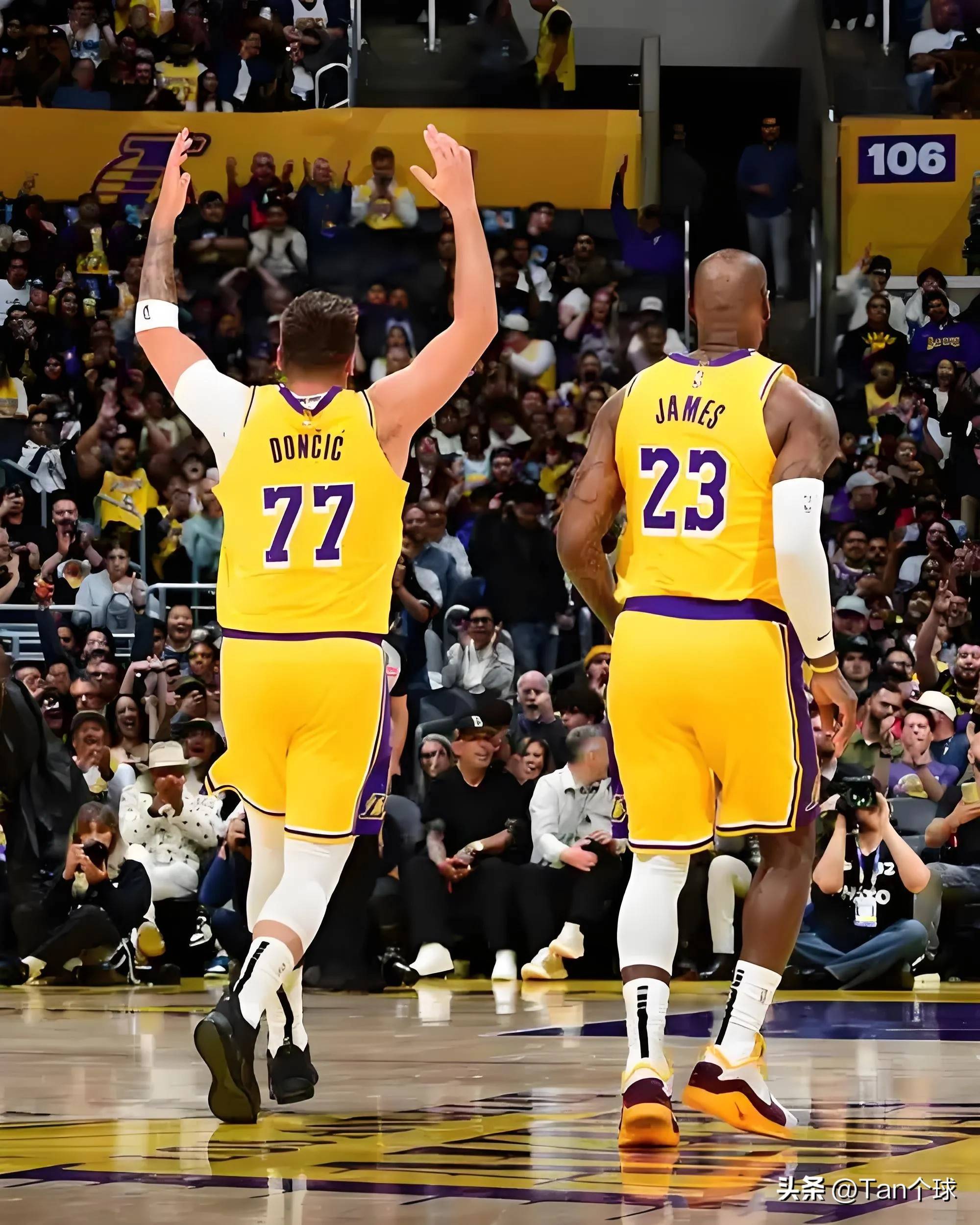 湖人完胜国王，詹皇再现超神表现